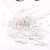 Cuentas de Arroz de Vidrio Sólido Coloridas Asimétricas de 5 mm para Pulsera Collar Hecho a Mano DIY Accesorios de Material para Joyería