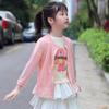 Roupa de Proteção Solar Infantil, Estilo Fino de Verão, Nova Versão Coreana 2026, Cardigan para Meninas, Jaqueta Elegante e Versátil para Bebês Meninas