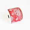 Atacado de Natal fita glitter lantejoulas fita decorativa Guirlanda de material fita grelhada borda de presente nó de embalagem de presente