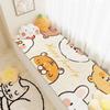 Alfombra de dibujos animados para dormitorio tipo cachemira para ventanal, tatami doméstico de cobertura total para balcón, resistente a las manchas, fácil de cuidar, alfombra para alféizar de ventana