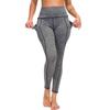 Explosiones transfronterizas comercio exterior Amazon pantalones deportivos para correr fitness bolsillo lateral para teléfono móvil pantalones básicos de yoga