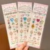 Pegatinas de Diamantes para Niños, Pegatinas de Gemas para Niñas, Pegatinas Faciales de Maquillaje para Escenario, Pegatinas 3D de Cristal para la Frente de Princesa, Pegatinas de Cristal