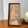 Nuevo Estilo Chino Salón de Jade Pintura Decorativa Rica Marco de Fotos Pintura de Mesa Pintura China Grabada de Nuevo Pintura Colgante para Entrada Sala de Estar Adornos de Escritorio