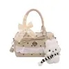 Bolso Pequeño para el Trabajo Mujer 2026 Nuevo Otoño/Invierno Tacto de Alta Gama Ligero Nicho Lunares Cruzado Bolso de Mujer para el Trabajo