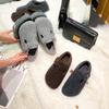 Personalizado ~ A267 Huiedong Yixin Da Zapatos de Algodón Forrados de Polar Cálido con Zapatillas de Aumento Interior Zapatos Birkenstock Perezosos para el Dedo Gordo