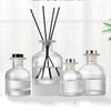 No ignífugo Botella de Aromaterapia Barriga Grande Botella Vacía Vidrio Transparente Botella Pequeña Flor Seca Planta Aroma Aceite Esencial Varilla Volátil Botella de Aroma