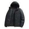 Chamarra Ligera con Capucha para Hombre Estilo Montaña al Aire Libre Deportes Transfronterizos Abrigo Corto para Jóvenes con Capucha