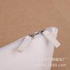 Bolsa de Cosméticos Blanca Personalizada con Relieve para Mujer con Cremallera, Transfronteriza Amazon, Comercio Exterior, Bolsa de Cosméticos de Cuero PU, Logo Imprimible