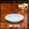 Juego de Vajilla de Cerámica Jingdezhen de Alta Gama con Color Bajo Esmalte Celadón: Set de Cuencos para Arroz, Platos, Cuencos para Sopa, Cucharas Pequeñas, Cuencos, Platos y Palillos