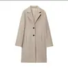 Moda europea y americana transfronteriza Bestseller de AliExpress: abrigo de hombro acolchado suave y elegante