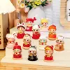 Venda Quente Boneca Fofa Kawaii de Grãos Ornamento Pequeno de Resina para Desktop Acessórios DIY Brinquedo Tendência Transmissão ao Vivo Sacola Surpresa Acessórios para Bonecas Pequenas