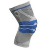Joelheiras Esportivas de Tricô Antiderrapantes com Suporte de Mola para Fitness de Basquete, Corrida e Montanhismo, Anti-Colisão de Silicone Podem Ser Enviadas em Nome de