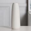 Vaso de Cerâmica Branco Simples Criativo Nórdico para Sala de Estar, Mesa de Jantar, Sala Modelo, Corredor, Ornamentos Decorativos, Conjunto para Arranjo de Flores