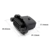 Conector Enchufe de Arnés de Cableado Automotriz Rs4-K12Ty-Ah-A Macho y Hembra Adecuado para Enchufe de Coche de 12 Pines con Terminales