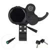 Adecuado para Panel de Instrumentos de Patinete Eléctrico Kukirin M4 Max Pantalla de Visualización con Llave de 5 Pines Accesorios para el Tablero