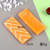 Modelo de sushi tamanho pequeno sushi sashimi camarão yizi sushi culinária japonesa acessórios para brincar de comida bola de arroz arroz