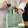 Vaso de Papel para Bebida Caliente de Té de Leche de 600ml con Bulto Nuevo Vaso de Papel para Llevar Bebida de Té China Empaquetado Engrosado Comercial con Tapa