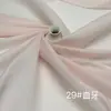 En stock Hilo 1515 Tejido de seda de imitación Hilo brumoso Hanfu Hilo translúcido transpirable Vestido Tejido de organza