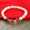 Pulsera Grande de Perlas con Hilo Fino Ágata Cuentas Cilíndricas Venta al por Mayor de Agua Dulce Cadena de Suministro en Vivo Manualidades para Cuentas