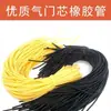 Válvula de bicicleta núcleo tubo alta elasticidade haste da válvula equipamento de pesca látex borracha tubo tripa de galinha câmara de ar tubo de borracha pequeno universal