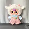 [Solo para Ropa de Bebé] Bebé de Tres Años Muñeco de Peluche Grande de Vinilo 400% Ropa de Bebé Vestido de Primavera Traje Dulce y Lindo