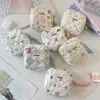 57104 Bolsa de Almacenamiento de Toallas Sanitarias para Niñas de Dibujos Animados, Bolsa de Almacenamiento de Toallas Sanitarias Menstruales para Niñas de Gran Capacidad, Bolsa Portátil
