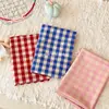 Algodão Colorido Lavado Yangchun Xadrez Cor Super Bonita Xadrez Grande Feminino Infantil Decoração DIY Casa Pijama