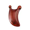 Sándalo Caracol Gua Sha Souvenir Masajeador de Planta del Pie Masajeador de Punto de Acupuntura Meridian del Puente Nasal Logo Personalizado