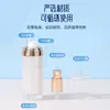 Botella de Bomba Acrílica para Cosméticos de Alta Calidad en Stock, Portátil y de Lujo con Corte de Diamante para Loción y Crema