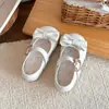 Zapatos de cuero versátiles para estudiantes para niñas para combinar con faldas, nuevos zapatos de princesa con lazo otoño 2026, zapatos de primavera y otoño para niñas