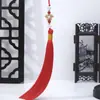 Colgante de borla de perla de loto de 17 cm Accesorios hechos a mano para bricolaje Accesorios de borla para solapa de presión de Cheongsam de la dinastía Han Fabricante Mayorista