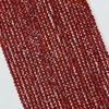 Venta al por mayor de cuentas de ágata roja natural, redondas, con corte en ángulo, superficie de doble tortuga, cuentas planas talladas, cuentas sueltas, accesorios de joyería DIY