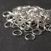 Accesorios de Anillo Cerrado Joyería DIY Conectores de Anillo Hechos a Mano Todos los Tamaños Anillos de Conexión Anillos Planos Anillos Pequeños de Hierro Anillos Redondos