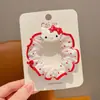 Nuevos Pasadores para el Cabello Scrunchies Gato Kt Pinzas Bb Encaje Estudiante Pasadores de Pelo Gotas de Agua Scrunchies Estilo Coreano