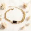 Oferta Especial Nueva Pulsera de Acero Titanio con Zirconia Conservadora de Color para Mujer con Colgante de Gema Gota de Agua Colorida y Lujosa Joyería de Números Romanos
