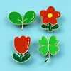 Broche de Flor de Rosa y Tulipán Transfronterizo Versátil Metal para Ropa de Niña Corsage Insignia de Joyería Pequeña Fresca Accesorios