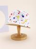 Sombrero de Doble Cuenca con Estampado de Frutas de Dibujos Animados Lindo para Niños, Sombrero de Pescador Moderno, Nuevo Sombrero de Sol para Viajes y Protección Solar para Mujeres