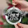 2026 Nuevo Regalo de Inauguración Adornos de Madera Decoración del Hogar Adornos Rojos para Árbol de Navidad Regalo