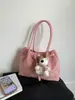 Bolso Retro, Gran Capacidad, Nuevo Bolso de Hombro de Gamuza para Mujer, Bolso de Trabajo y para Viajar, Bolso Boston, Bolso de Mano para Mujer