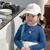 Gorras Ins Coreanas para Niños Primavera y Otoño Letra Gorras de Béisbol para Niñas Visera Elegante Protección Solar Gorras de Béisbol para Niños Modernas