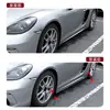 Adequado para Porsche 718 Cayman 982 2016+ spoiler de saia lateral pequeno acabamento externo modificação transfronteiriça