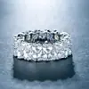 Día de San Valentín Chino Nuevo Anillo de Zirconia con Forma de Gota Drenante Anillo de Moda Regalo Romántico para Pareja R6903