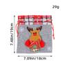 Bolsa Tote Sino do Amor de Hong Kong Boneca Tridimensional Bolsa de Doces Pacote de Presente de Natal Bolso Bolsa de Maçã de Presente de Natal