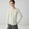 Cárdigan de cachemira para mujer con cuello redondo y mangas largas, con un diseño de botón de perla trenzado, nuevo estilo otoño e invierno, abrigo cómodo y suave