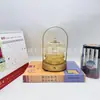 Lámpara de Mesa Portátil Minimalista Transfronteriza, Luz de Noche Pequeña, Lámpara Recargable Creativa con Forma de Luna Montada en Pared, Luz Ambiental Portátil Esférica Multifuncional