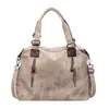 Comércio Exterior Feminino Outono/Inverno Retrô Bolsa Tote de Grande Capacidade para o Dia a Dia Toque de Luxo Passeio Viagem Bolsa de Ombro Único Transversal Transfronteiriça