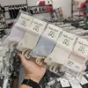Calcetines de Algodón Puro para Mujer Qianzufang, Calcetines de Media Pantorrilla, Calcetines Deportivos, Calcetines Modernos, Absorbentes de Sudor, Transpirables, Cómodos, Antideslizantes, Estilo Deportivo