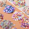 Cerâmica macia fatiada nail art Sequins telefone shell beleza diy unha decoração patch slime cristal enchimento de lama
