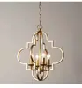 Lámpara de araña de hierro artística simple de estilo country americano creativo, iluminación para sala de estar, comedor, dormitorio, tienda de ropa, barra de bar, entrada