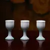 Copas de Vino de Cerámica para Uso Doméstico, Sala de Estar, Decoraciones de Altar Budista, Ofrendas para Guanyin Buda, Adornos Religiosos, Copas de Ofrenda para el Festival de Primavera